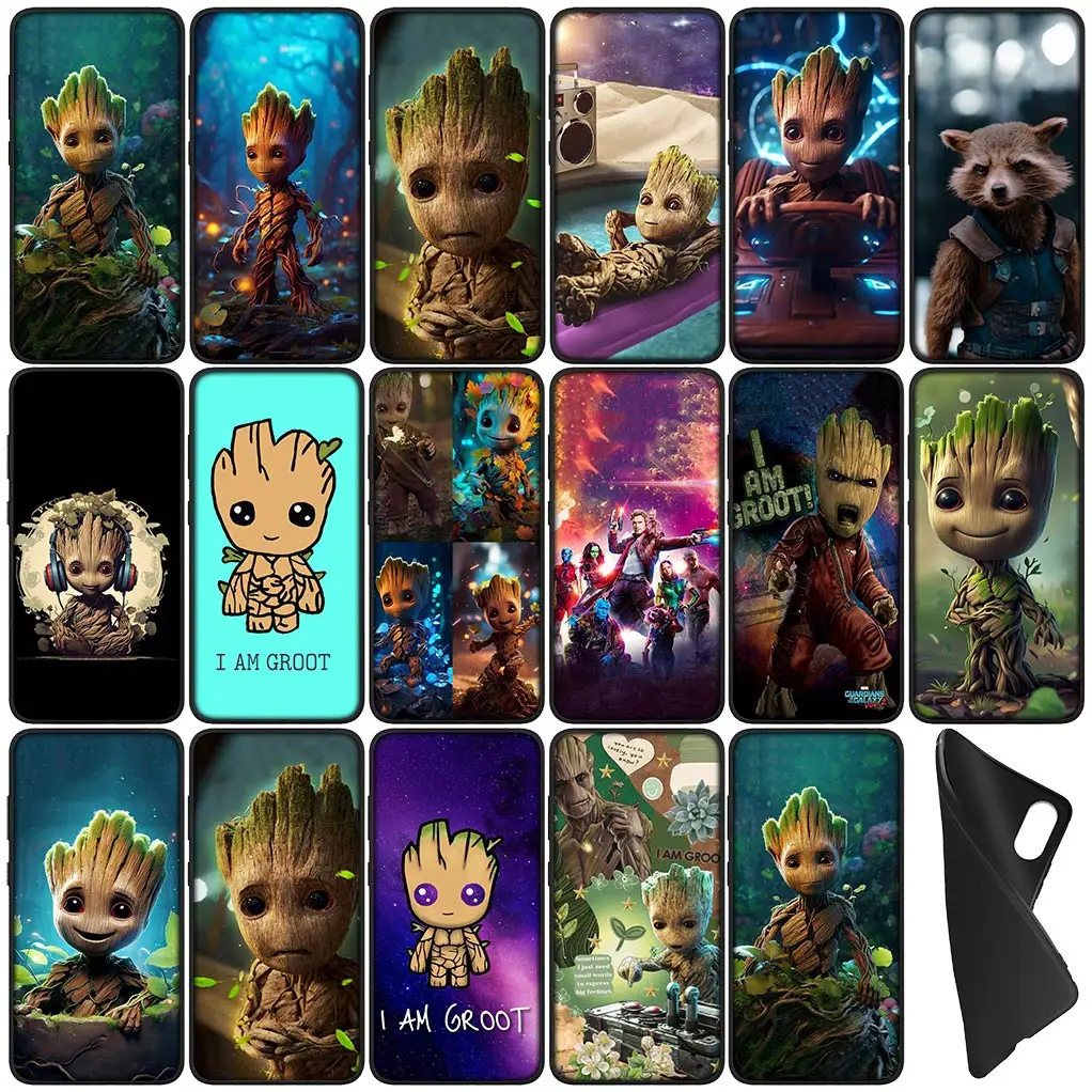 Чехол для телефона с изображением стражи Галактики малыша G-groot Marvel Xiaomi Poco C65 X3 NFC GT