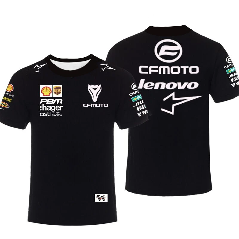 

2022 Summer Men's Outdoor Spring Breeze CF Motorcycle Riding Off-Road Sports Quick-Drying Short-Sleeved Knight Club Clothing