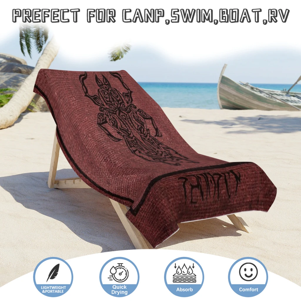 TES Tapestry 5 - House Redoran Пляжное полотенце Пончо Банные полотенца Накидки