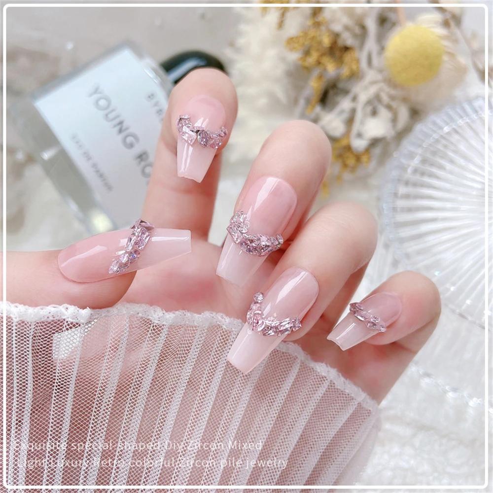 Аксессуары для ногтей с цирконом специальный блеск