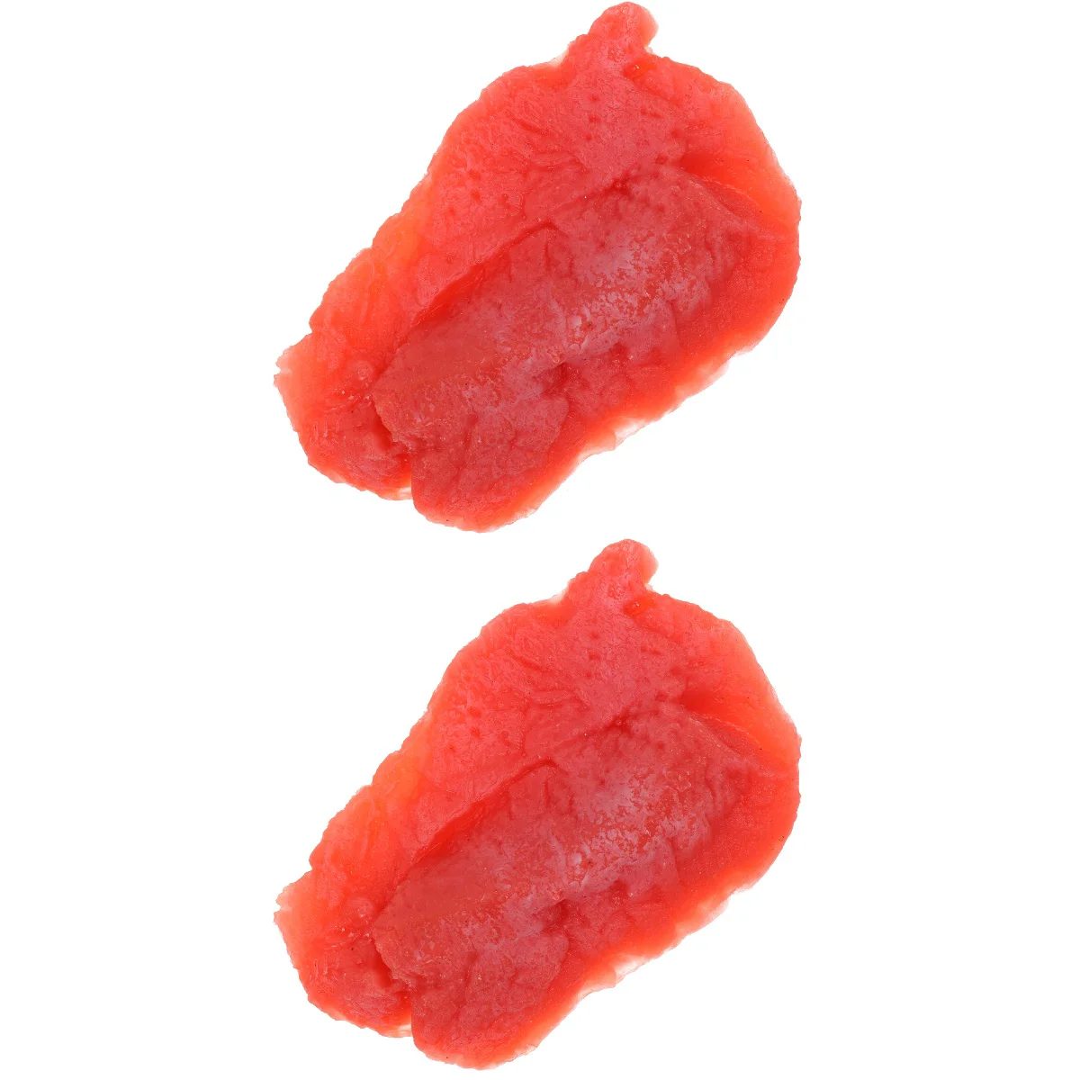 

2pcs Realistic Fake Pork Meat Realistic Toy Sample Realistic Meat Toy