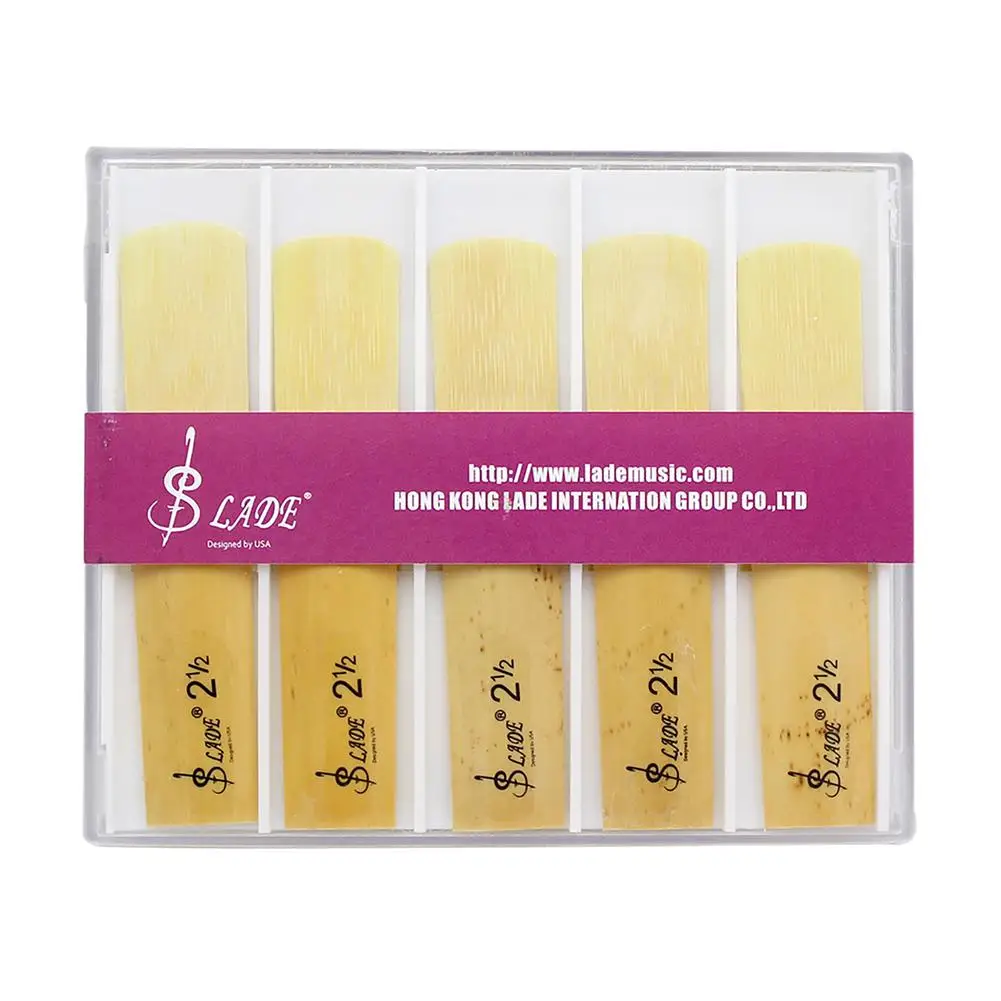 

10 Piece Lade Tenor bB Saxophone Reeds Strength 2.5 Reed Reeds Musical Woodwind Instrument Accessories