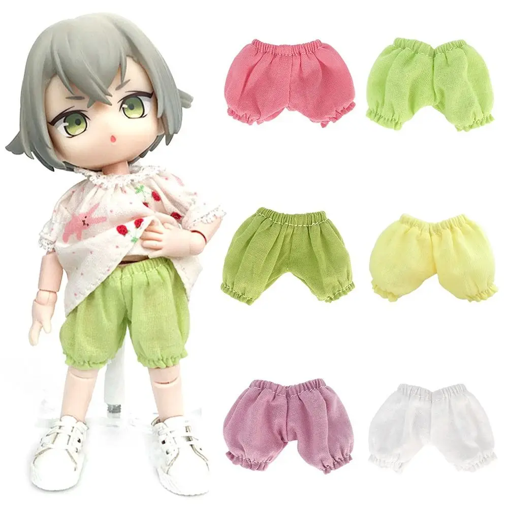 

DIY Doll Toys 1/11 1/12 Dolls Fashion Shorts Clothes Doll's Cotton Pants Dollhouse Decoration Doll Clothes Accessories