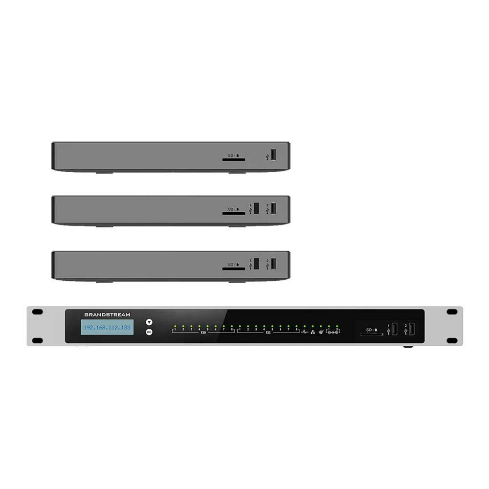 

UCM6304A with 4FXO+4FXS and 1000 SIP Users Grandstream IP PBX