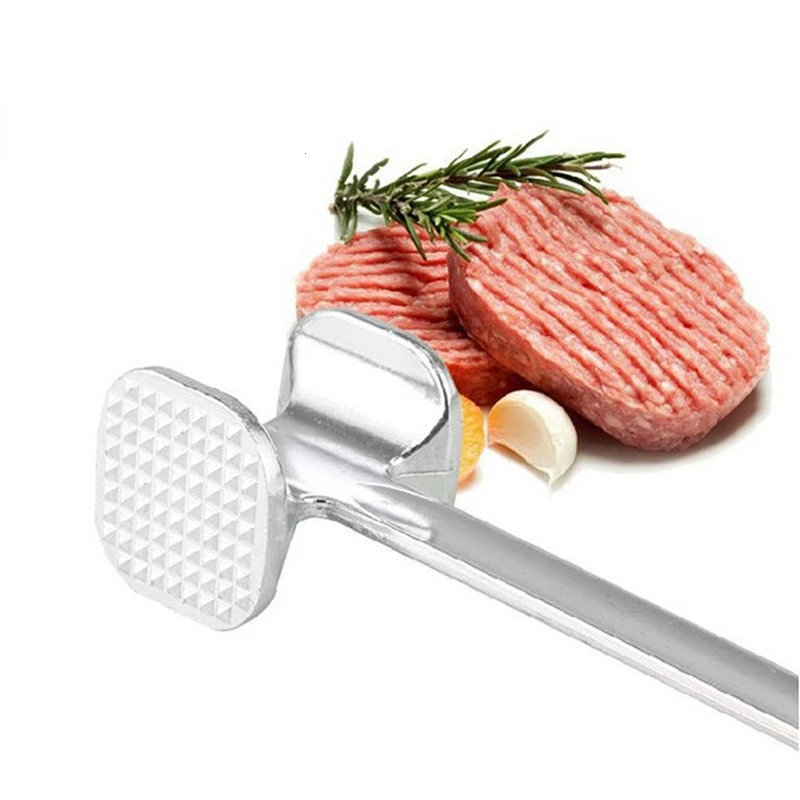 

Household Stainless Steel Knock Loose Beef Mace Steak Tender Meat Beat Hammer Kitchen Tenderizer