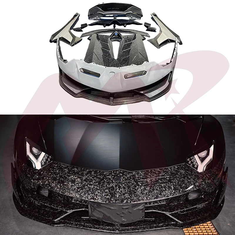 Комплект кузова из кованого сухого углеродного волокна SVJ для Lamborghini Aventador LP700 LP720
