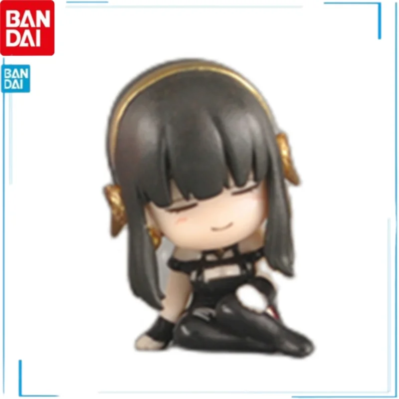 

In Shelf BANDAI Anime Figures SPY FAMILY Anya Alstreim Becky Blackbell Loid Forger Yor Forger Genuine Model Kids Toy Gifts