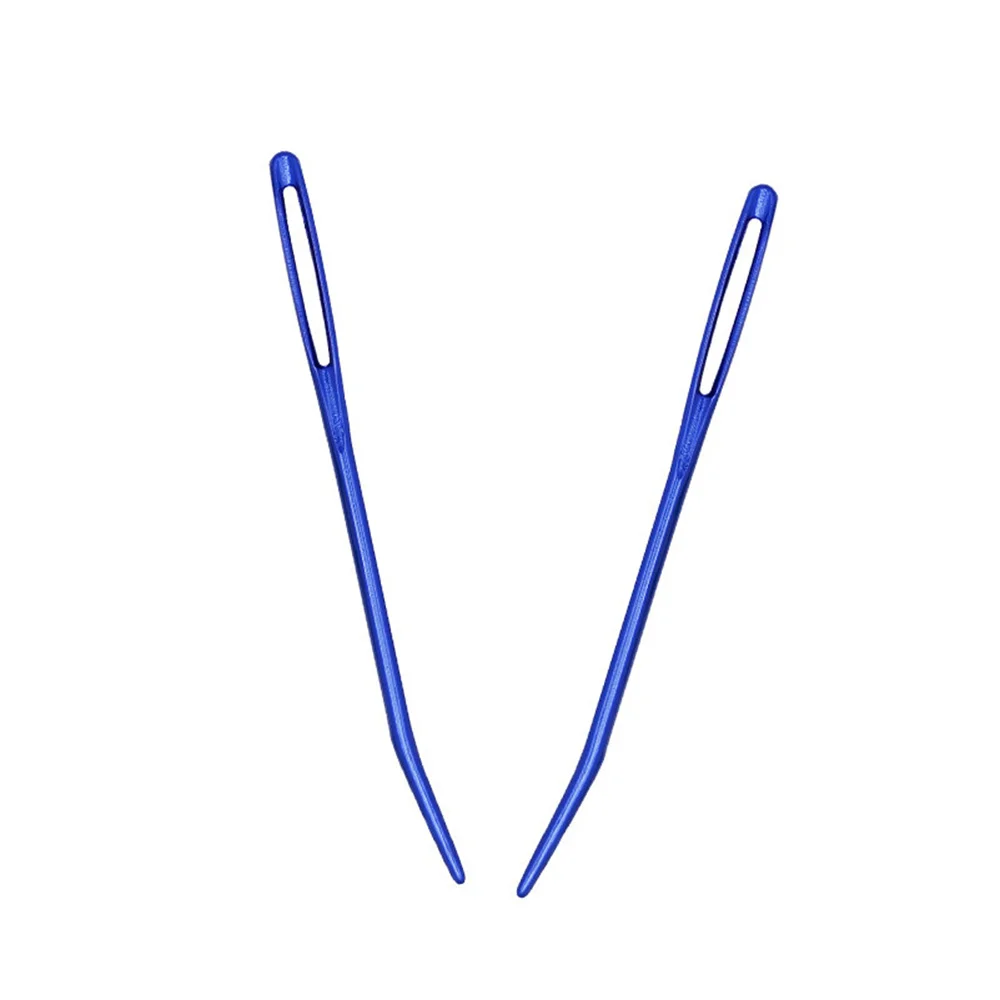 

Острые иглы, игла для вязания, гладкая вставка, большой глаз, изогнутые тупые иглы, швейные инструменты, крючок для вязания, не теряет гладкость