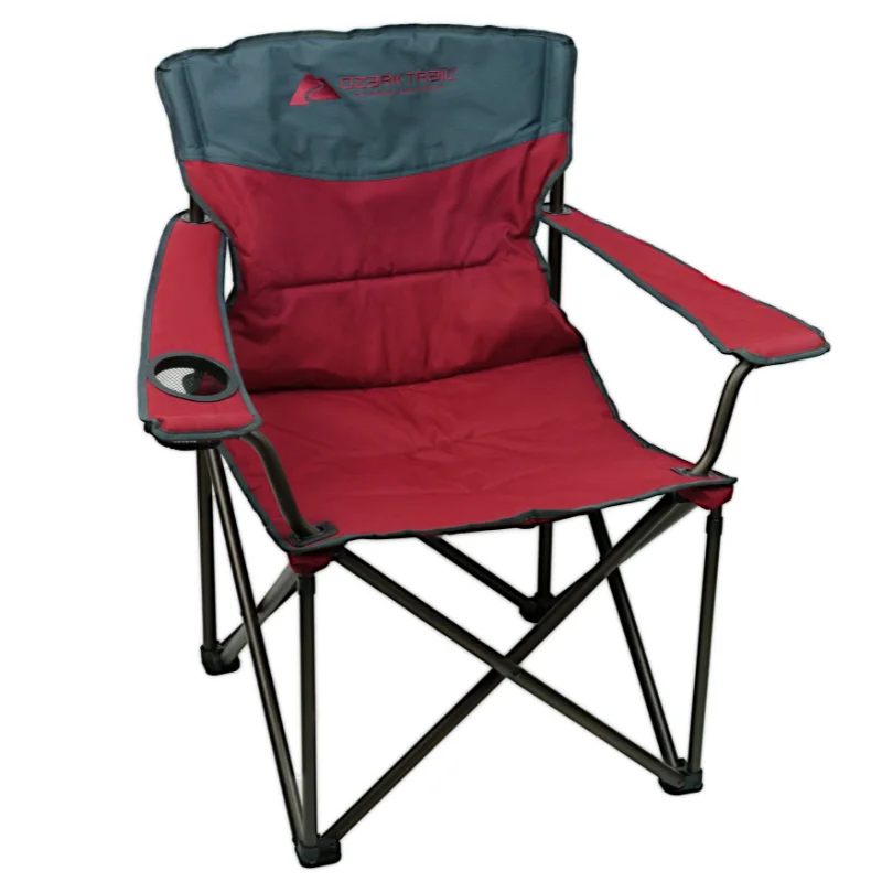 Red  Beach Chair  Portable Chair  Outdoor Furniture  Recliner Chair  Chaise Lounge