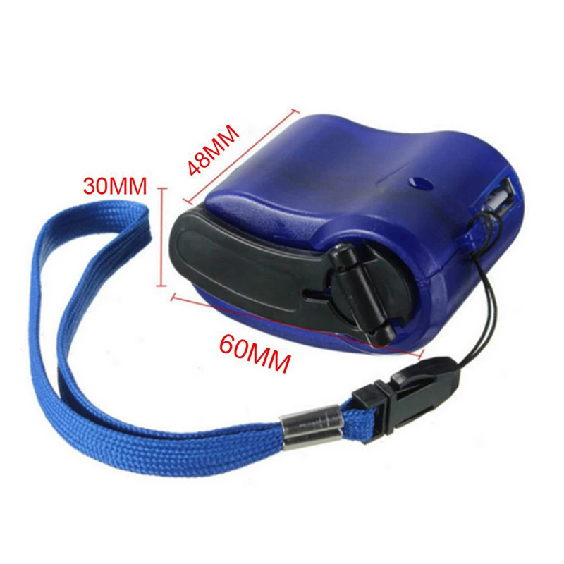 1pc usb phone emergency charger hand crank power dynamo for camping hiking travel portable multi tools for outdoor charging free global shipping