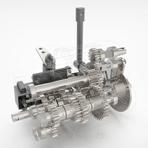 Модель двигателя Toyan, пятиступенчатая коробка передач, подходит для радиоуправляемых моделей автомобилей, игрушечная машинка общего назначения