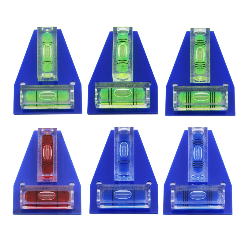 Burbujas horizontales en forma de t alta precisión mini burbujas pequeñas