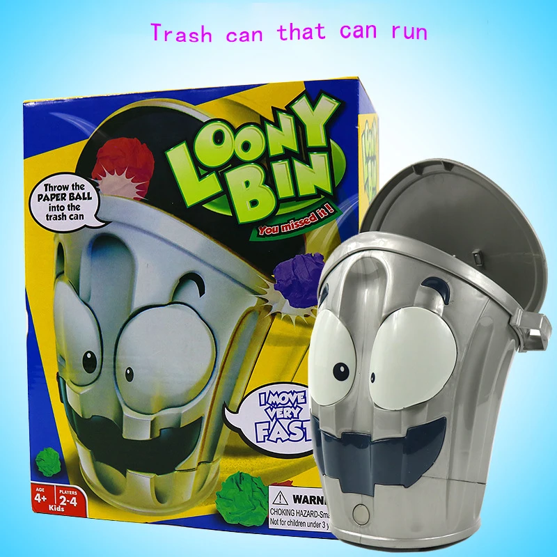 

Electric trash can crazy trash can shooting game vent decompression trash can toy children's toy gift kids game toy trash can