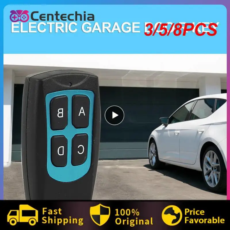 

3/5/8PCS High Quality Door Duplicator Electric Cloning 4 Channel Gate Garage Door Auto Key Wireless Electronic Accessories