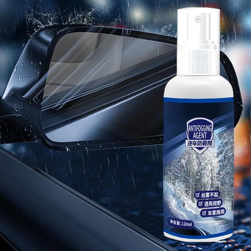 Windshield Anti Fog Waterproof &amp Protective Coating Spray For Clear Vision Glass Removal Anti-glare Car