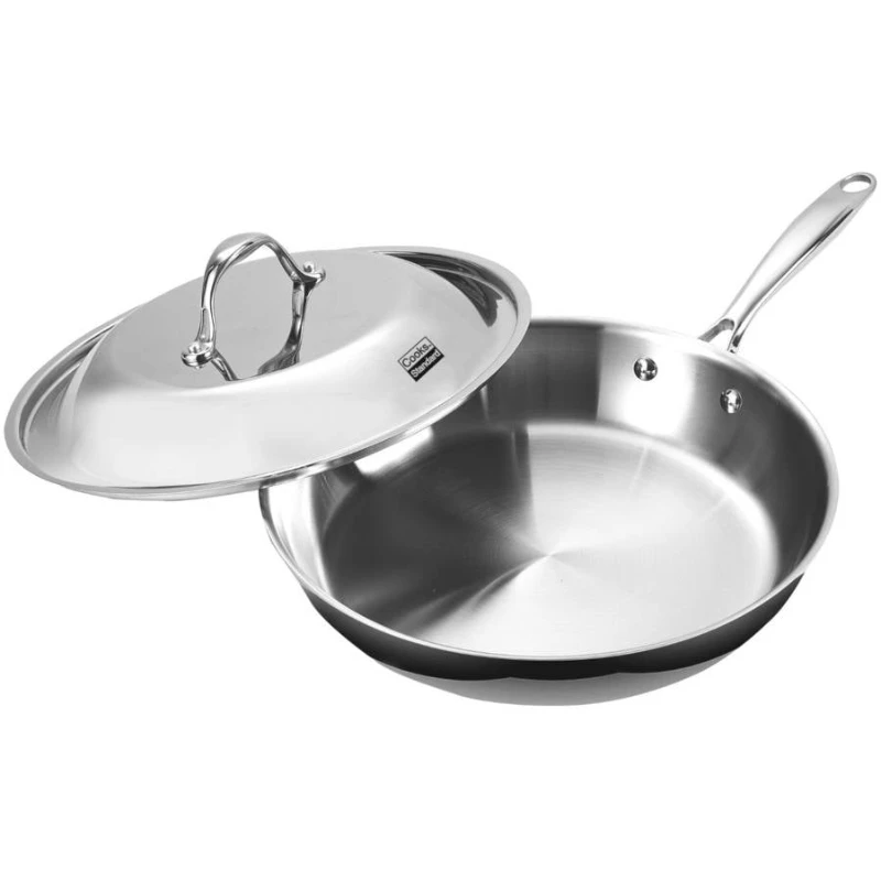 

12-Inch with Dome Lid, Multi-Ply Clad Stainless Steel