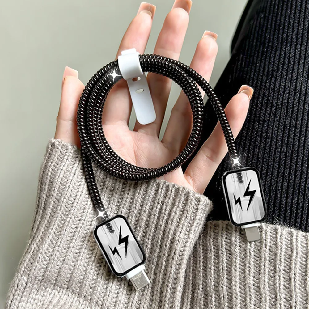 Набор прозрачных протекторов для зарядного устройства с разъемом Lightning 18/20 Вт