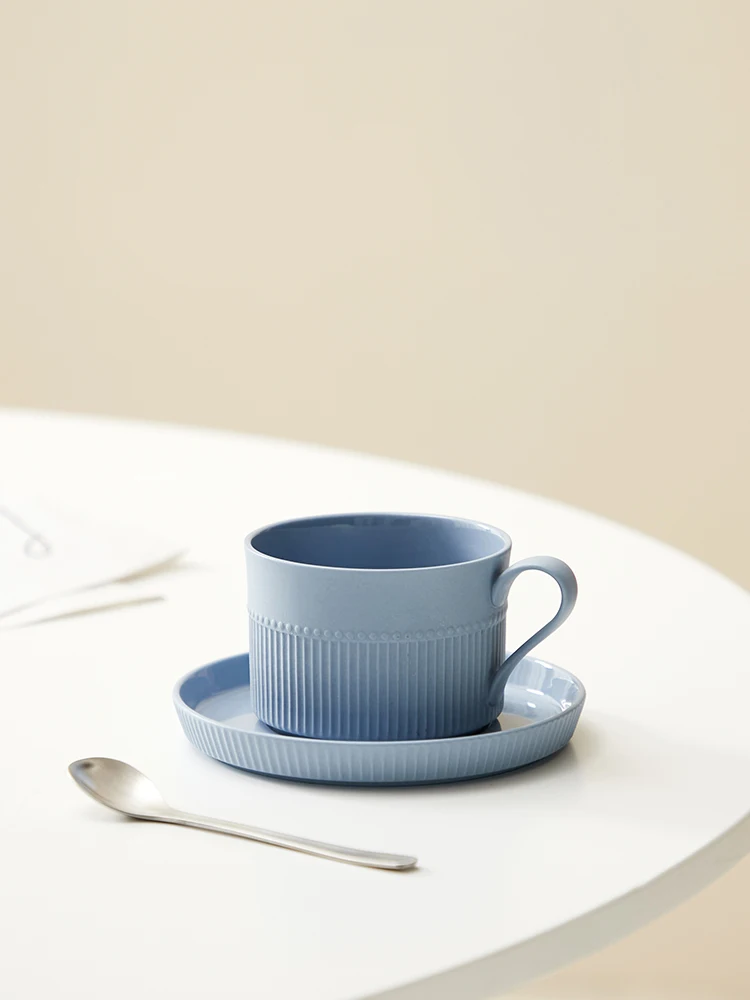 

Drink Tea Cupshe Desktop Ornament Cute Cup Cafe Cup and Saucer Set Coffee Tableware Exquisite Suit Dish Luxury Drinkware Kitchen