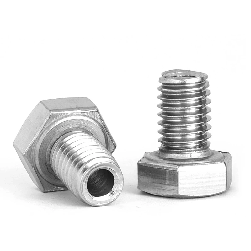 304 нержавеющая сталь внешний шестигранный полый винт болт маска машина сквозное
