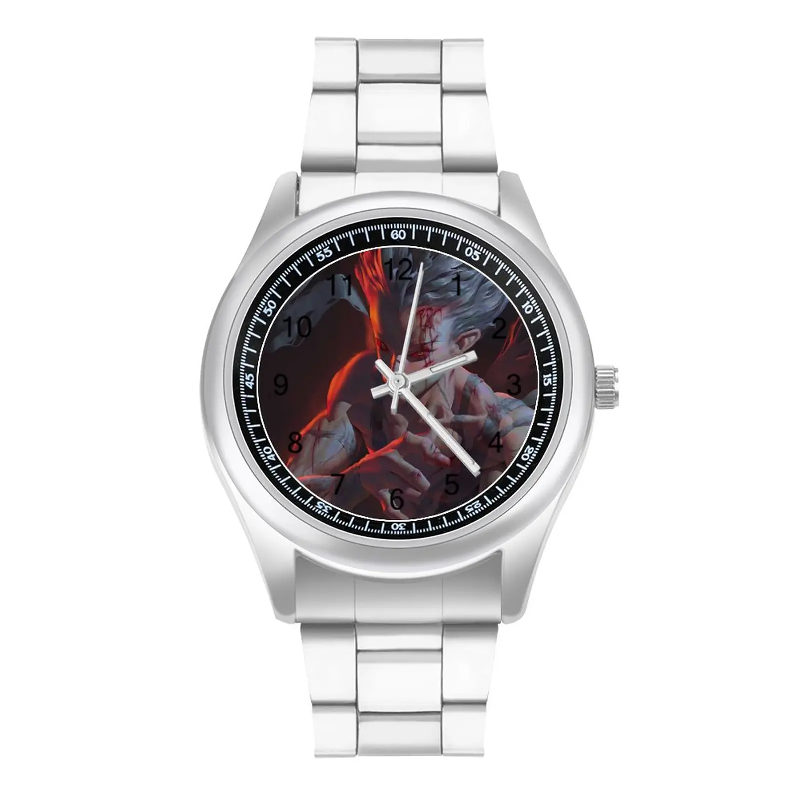 

Garou Quartz Watch One Punch Man Fashion Beautiful Wrist Watch Stainless Couple Outdoor Photo Wristwatch