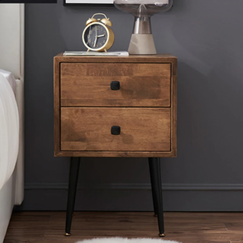 

Nordic Walnut Solid Wood Kitchen Table Women's Dressing Table Bedroom Modern Individual Design Integrated Modern Home Furniture