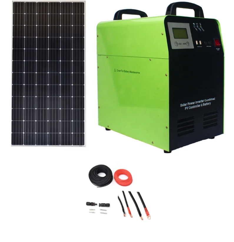 

Portable Home Solar Generator System 200W 300W ; Portable Solar Kit 200w 300W DC Solar Kit Complete 500w 1KW 2kw