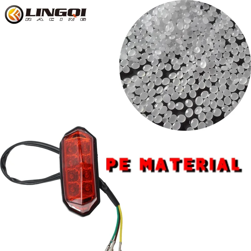 LYNNCHI мотоциклетный светодиодный задний фонарь стоп-сигнал предупреждающий