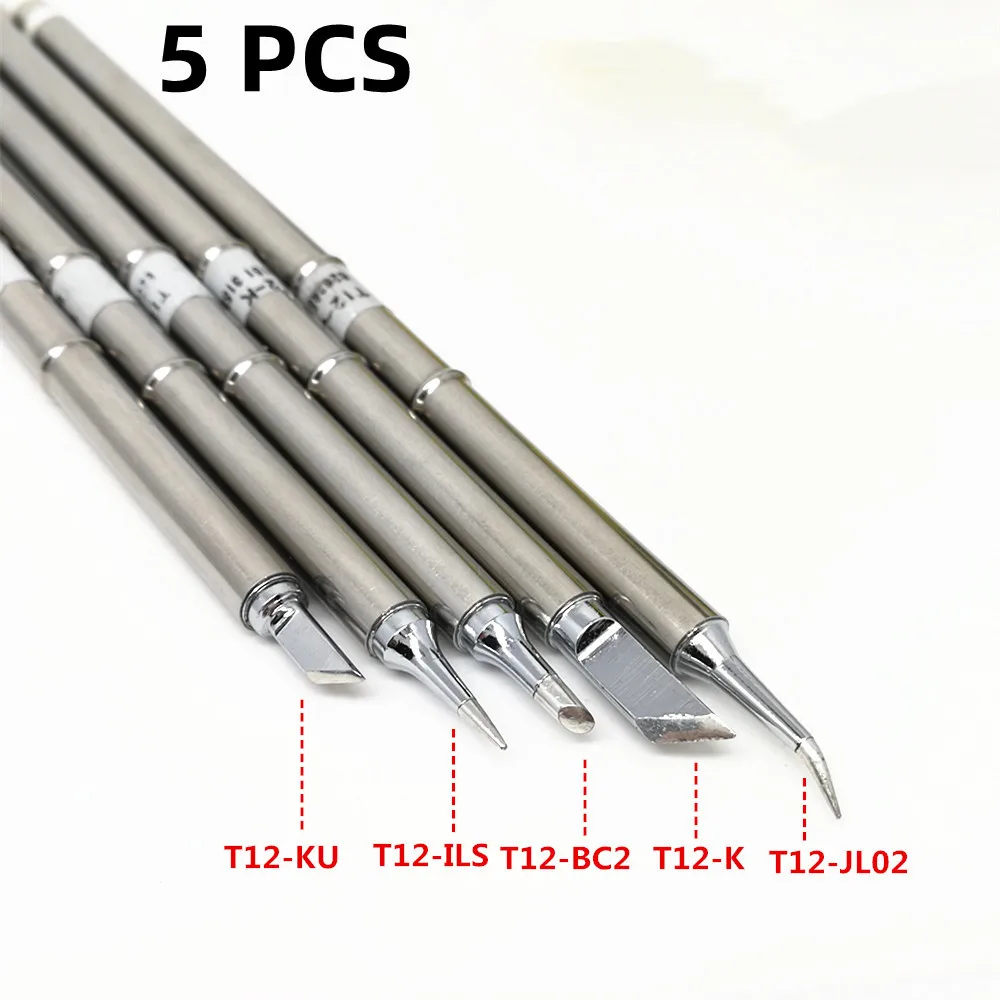 

Наконечники для паяльника T12 QUICKO 5 шт.