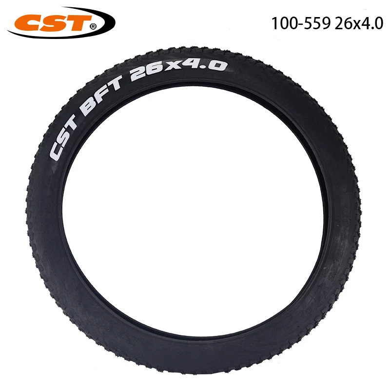 

CST 26x4.0 Fat Tire Beach Bicycle Snowmobile Tire 26 inch MTB Bicycle Wheel Anti-Slip Tire Outdoor Bike Cycling Parts