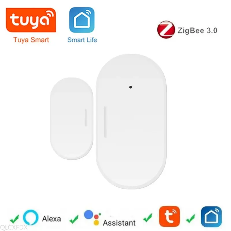 

Дверные и оконные магнитные датчики Tuya Zigbee 3,0, беспроводное подключение, смарт-дом, беспроводные дверные детекторы, магнитная Автоматизация...