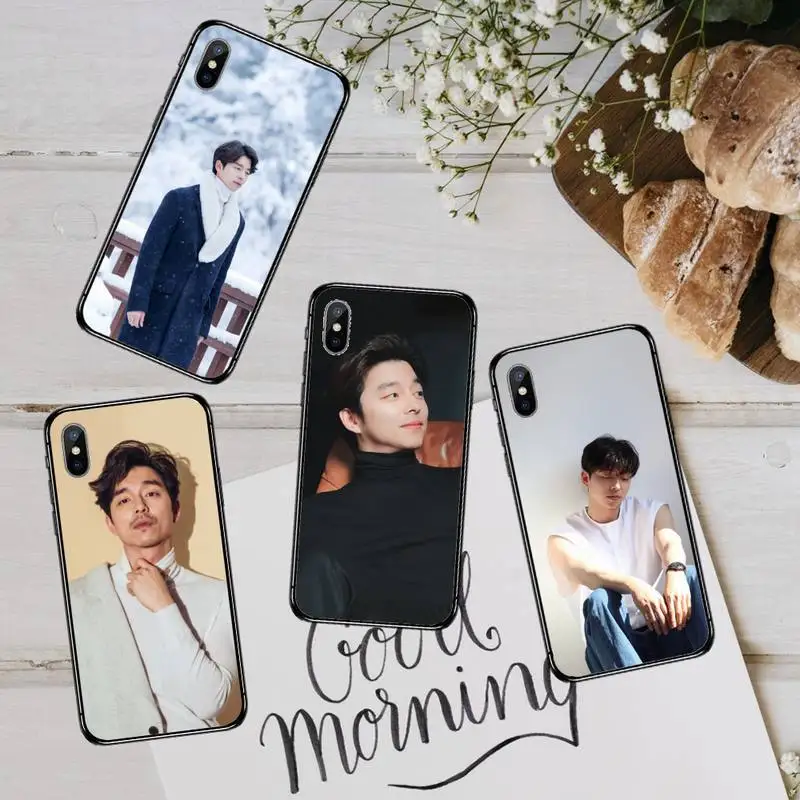 

Kpop Gong Yoo korean actor Phone Case For iphone 12 11 13 7 8 6 s plus x xs xr pro max mini shell