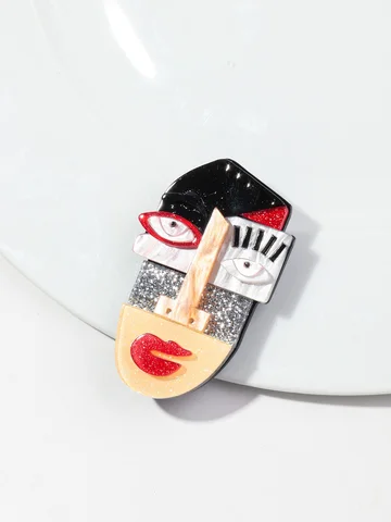 Броши Fishsheep абстрактные акриловые