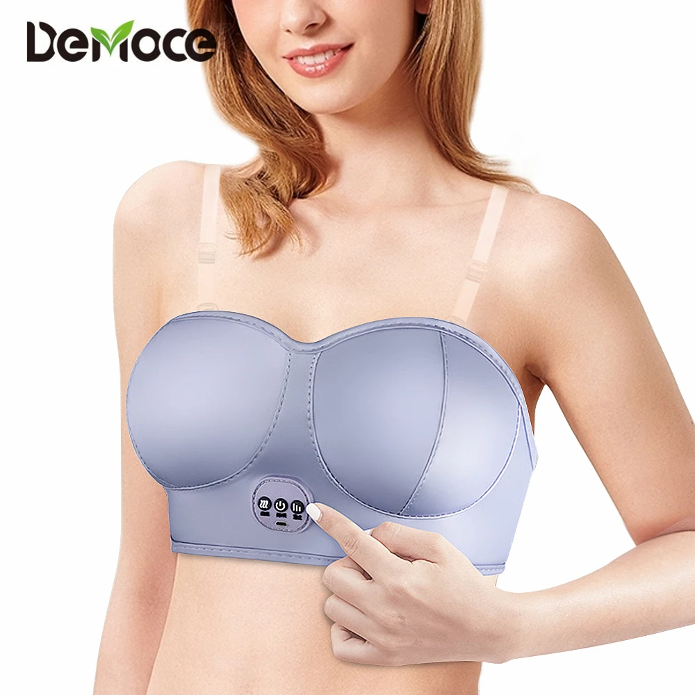 Электрический вибрирующий массажер для груди инструмент беспроводной