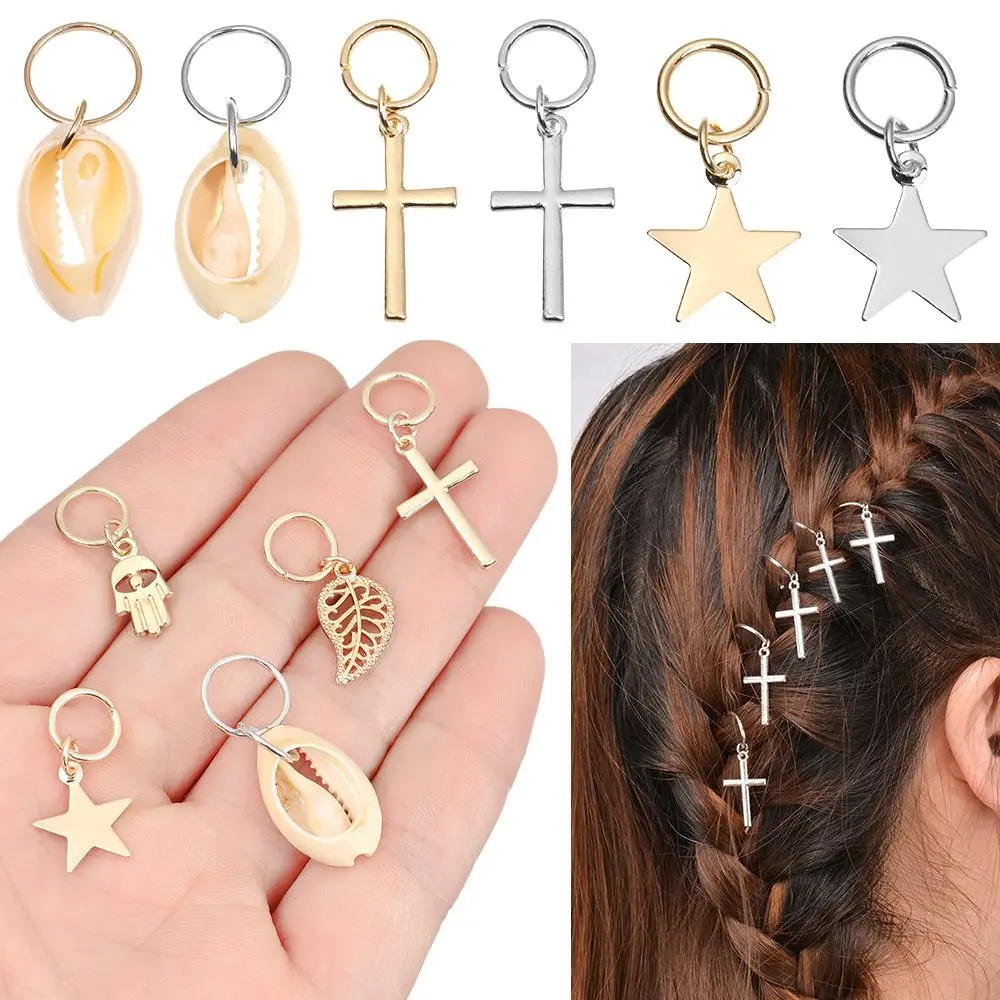 

Tube Clips Hair Supplies DIY Twist Braid Hair accessories Hair Ornament Spiral Beads Rings Dirty Braid Hair Buckles