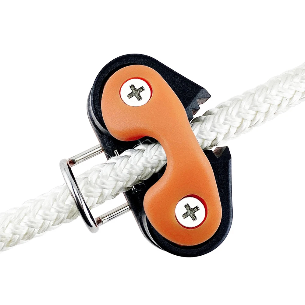 

Double Nylon Belt Guide Ring Ball Rope Clamp Wire Clamp Automatic Rope Clamp Stainless Steel 316 Guide Ring Easy To Disassemble