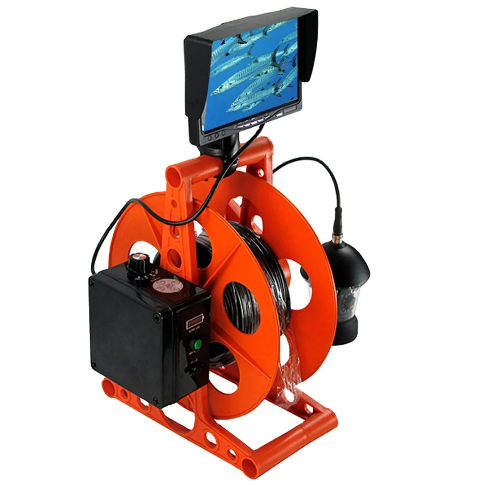 

SW-2288D Panning Underwater Monitor System 50m Cable with Monitor and Camera Head Can be Used for Underwater Treasure Hunting