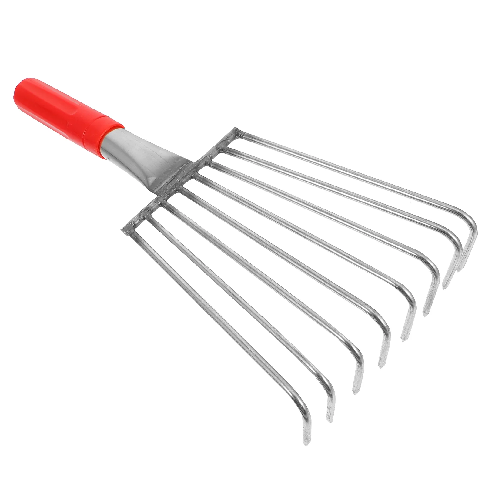 

Hand Rake 8 Tine Claw Rake Hand Cultivator Beach Shell Digging Rake Hand Tool