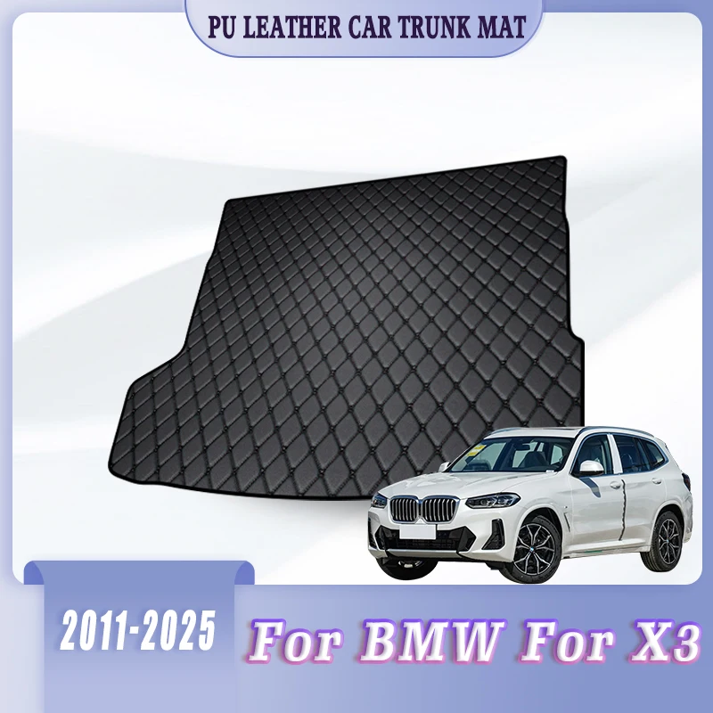 Фото Коврики в багажник автомобиля для BMW X3 2025 2024 2023 2022 2021 2020 2019 2018 2017 2016 2015 2014 2013 2012 2011 Автоаксессуары №1