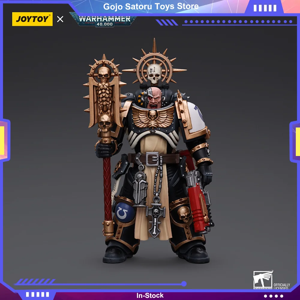 JOYTOY Warhammer 40K 1/18 экшн-фигурка Ultramarines Chaplain Indomitus аниме модель коллекция подвижные