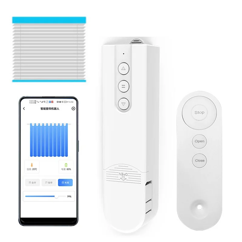 Смарт-привод для закрытия штор Tuya автоматический Электрический привод подъема