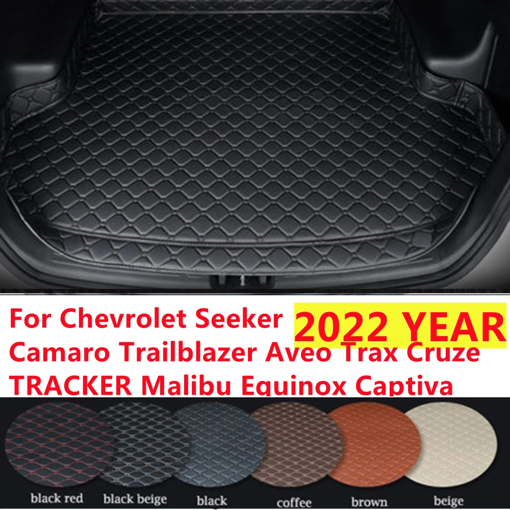 

SJ High Side Car Trunk Mat AUTO Tail Boot Cargo Pad For CHEVROLET Cruze Captiva Equinox Malibu Trax TRACKER Trailblazer Seeker