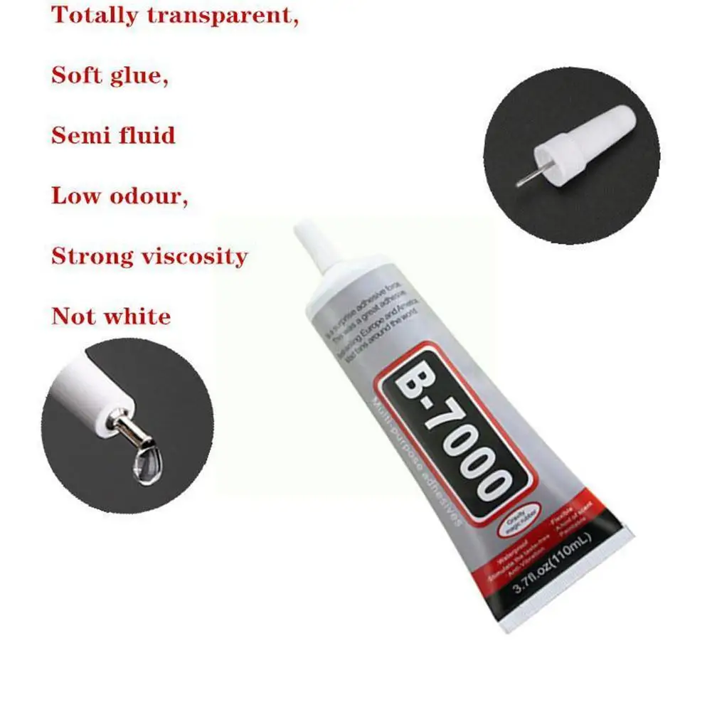 

110ml B7000 Glue Mobile Phone Screen Superglue B-7000 Glue Diamond Glass Adhesive Diy Telephone Repair Glue Jewelry Point O7z1