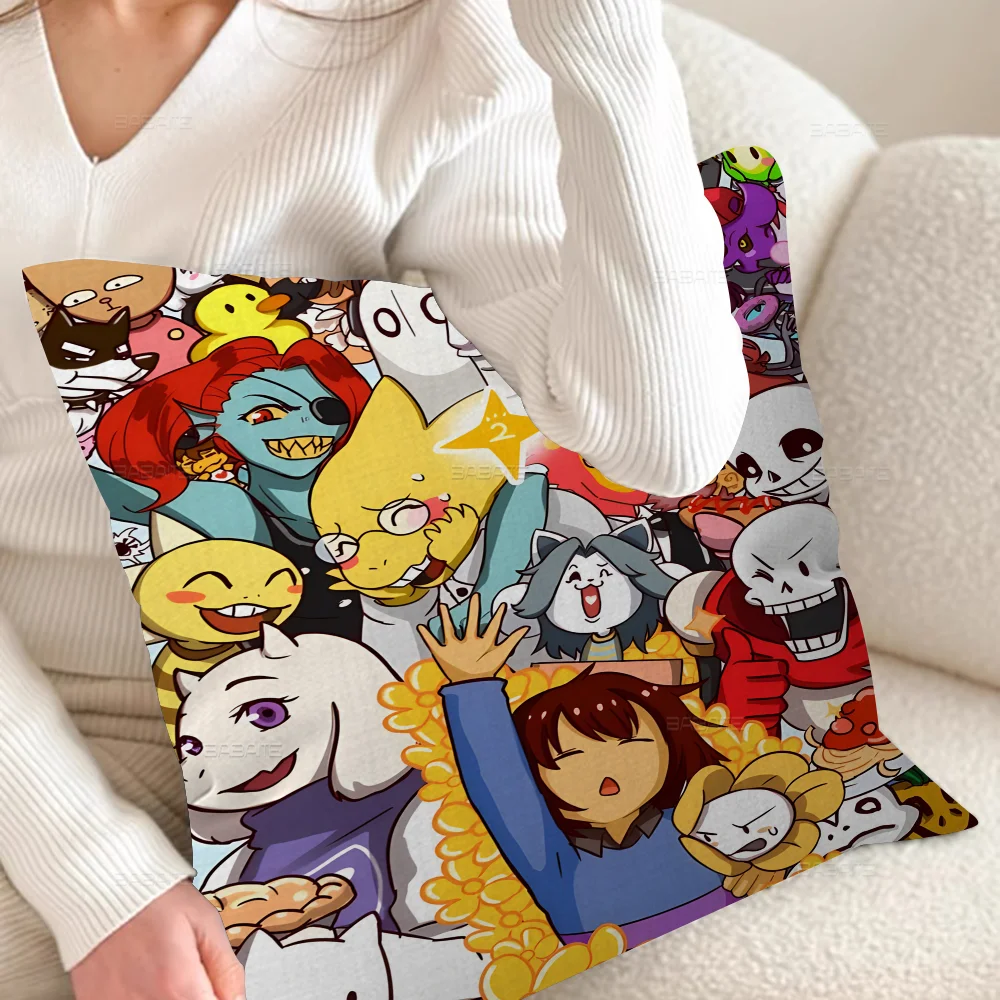 Аниме дизайн игры Undertale наволочка Toon подарок спальня домашний диван стул декор