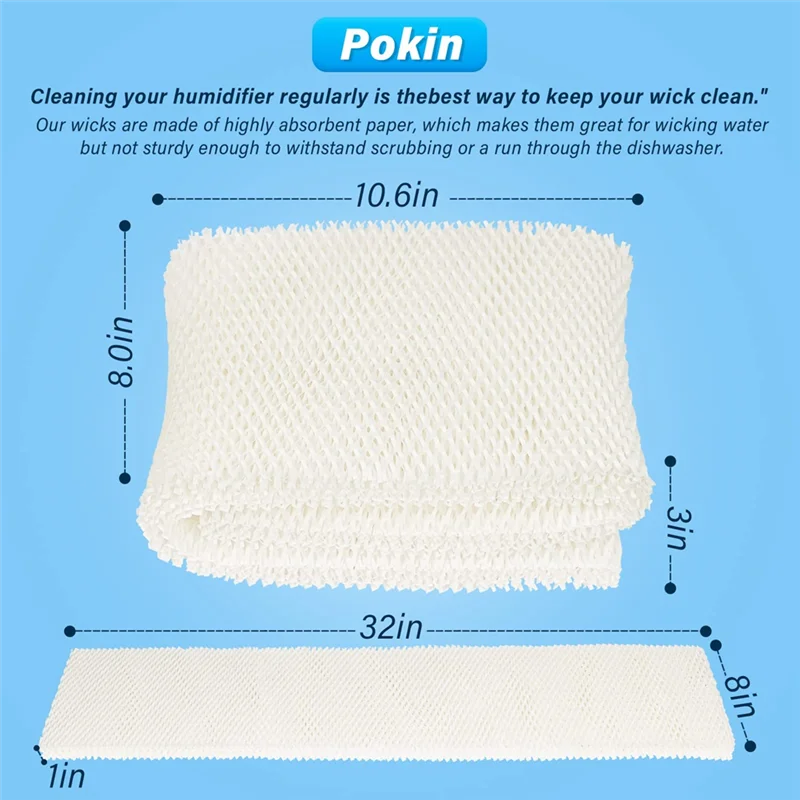 Фильтр увлажнителя воздуха MAF1 Wick фильтры воздуха-совместимы с фильтрами Essick Air