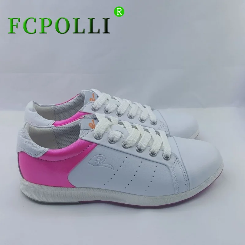 

Hot Sale Golf Shoes Ladies Anti Slip Athletic Shoes For Women Top Quality Golf Training Woman Leather Golf Sneakers Female