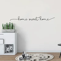 exquisite home sweet home phrase wall sticker art decal for house decoration wall decals bedroom decor vinyl mural wallpaper