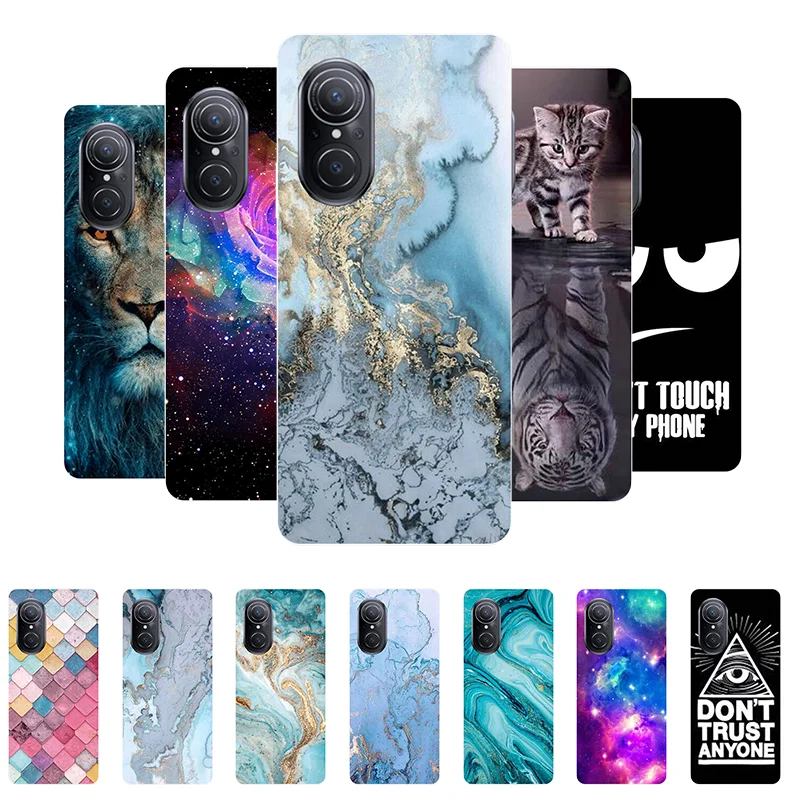 

For Huawei Nova 9 SE Case Cover For Huawei Nova 9 SE 4G Case Marble Soft Silicone Back Cover For Huawei Nova 9SE Phone Case