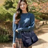 2022 Vintage Women's Soft Leather Shoulder Bags Multi-Layer Pockets Classic Crossbody Bag Luxury Designer Handbags and Purses 3