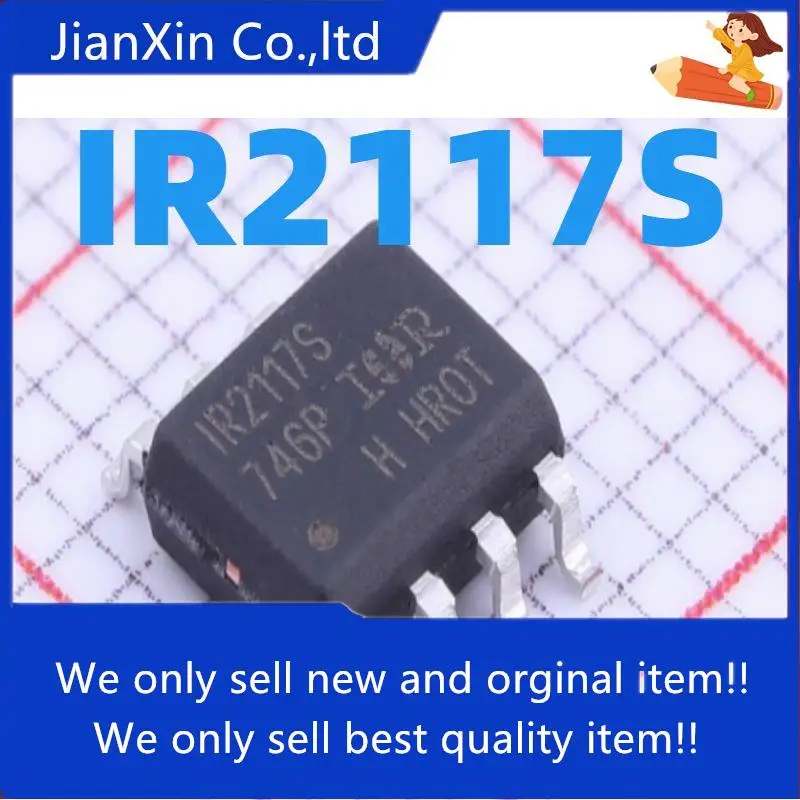 10 шт. 100% оригинальная новая фотография/IR2117S IR2117STR IR2117STRPBF SOP8 10 шт. 100% оригинальная новая фотография/IR2117S IR2117STR IR2117STRPBF SOP8