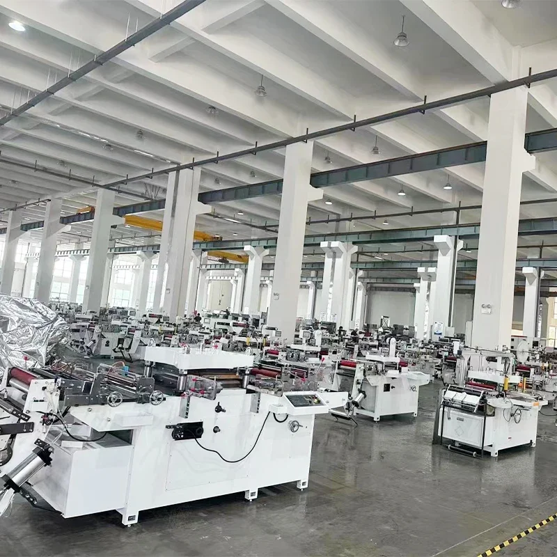 Полностью автоматическая машина для нарезки и перемотки термобумаги